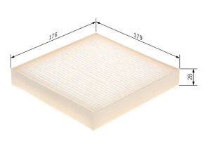 Bosch 1 987 435 134 - Peľový filter