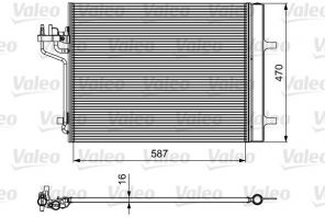 Valeo 814021 - Kondenzátor -