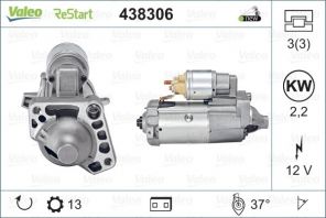 Valeo 438306 - Štartér -