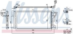 Nissens 941289 - Kondenzátor -