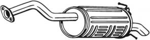 Bosal 163-055 - Zadný tlmič -