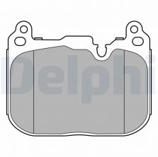 Delphi LP3597 - Brzdové platničky