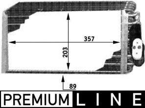 Mahle AE 42 000P - Výparník
