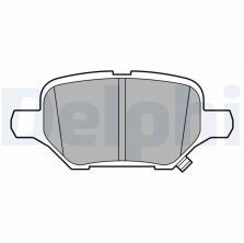 Delphi LP3611 - Brzdové platničky