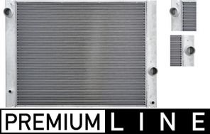 Mahle CR 917 000P - Chladič vody -