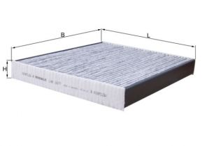 Knecht LAK 1677 - Peľový filter