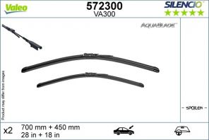 Valeo 572300 - Stieracia lišta -
