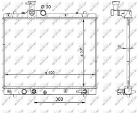 NRF 59208 - Chladič vody -