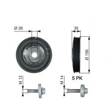 Gates TVD1007A -  -