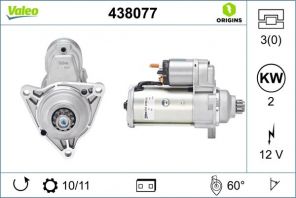 Valeo 438077 - Štartér -