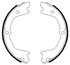 Textar 91074900 - Parkovacia brzda -