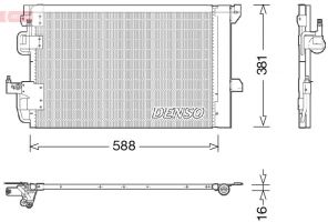 Denso DCN20007 - Kondenzátor