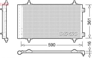 Denso DCN21018 - Kondenzátor