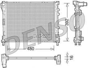 Denso DRM09087 - Chladič vody