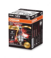 Osram 64193NB200 Night Breaker 200 +200% H4 - Žiarovka dialkového svetlometu