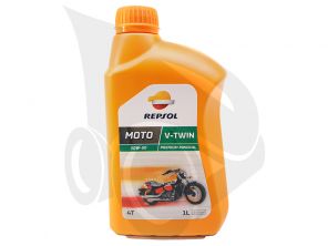 Repsol Moto V-Twin 4T 20W-50 - Motorový olej 4T - 1L