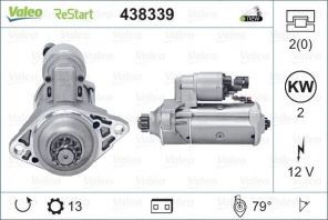 Valeo 438339 - Štartér -