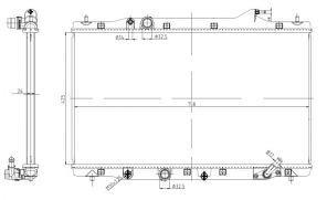 NRF 550040 - Chladič vody -