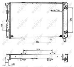NRF 516580 - Chladič vody -