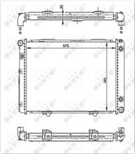 NRF 53866 - Chladič vody -