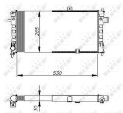 NRF 58675 - Chladič vody -