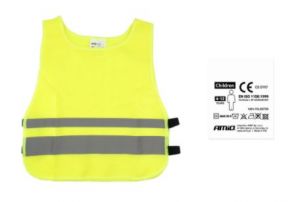 Reflexná vesta pre dieťa žltá - Povinná výbava vozidla