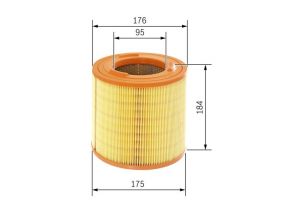 Bosch F 026 400 183 - Vzduchový filter -