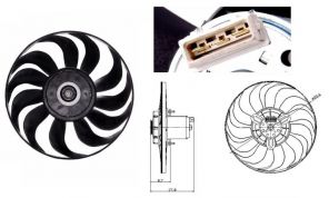 NRF 47641 - Ventilátor motora -