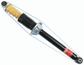Sachs 110 919 - Tlmič pruženia -