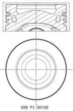 Mahle 028 PI 00100 001 -  -
