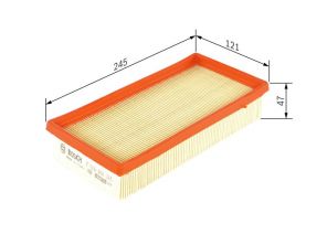Bosch F 026 400 265 - Vzduchový filter -