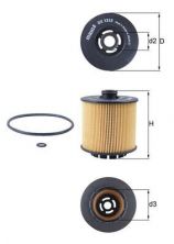 Knecht OX 1312D - Olejový filter -