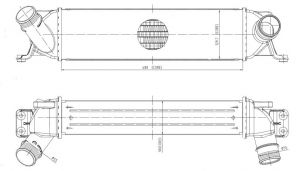 NRF 309062 - Chladič plniaceho vzduchu -