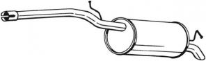 Bosal 280-161 - Zadný tlmič -