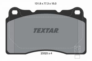 Textar 2332501 - Brzdové platničky -