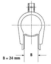 Sachs 200 055 - Tlmič pruženia -
