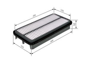 Bosch F 026 400 038 - Vzduchový filter