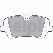 Delphi LP2508 - Brzdové platničky