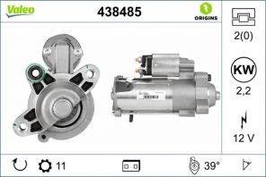 Valeo 438485 - Štartér -