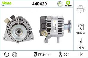 Valeo 440420 - Alternátor -
