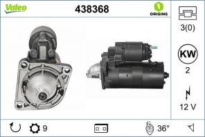 Valeo 438368 - Štartér -