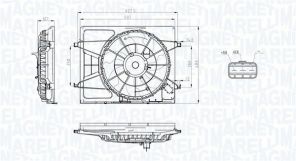 Magneti Marelli 069422796010 - Ventilátor motora
