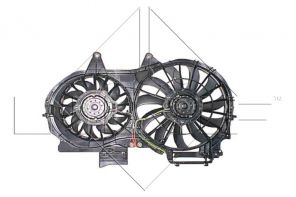 NRF 47205 - Ventilátor motora -