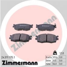 Zimmermann 24317.175.1 - Brzdové platničky -