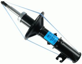Sachs 290 781 - Tlmič pruženia -