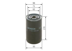 Bosch 0 451 203 234 - Olejový filter