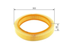 Bosch 1 457 429 992 - Vzduchový filter