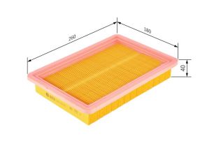 Bosch 1 457 433 073 - Vzduchový filter