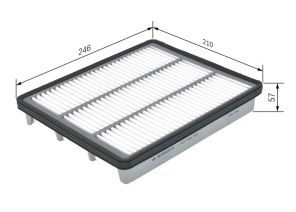 Bosch 1 457 433 580 - Vzduchový filter