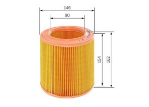 Bosch 1 457 433 652 - Vzduchový filter